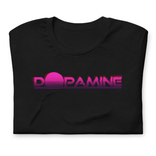 Pink Vaporwave Glitch Dopamine T-Shirt Design